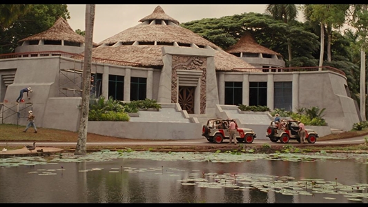 R Carter Jurassic Park Visitor Center Giclée