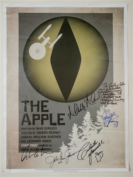 Star Trek: Inscribed Original Series Poster “The Apple” 