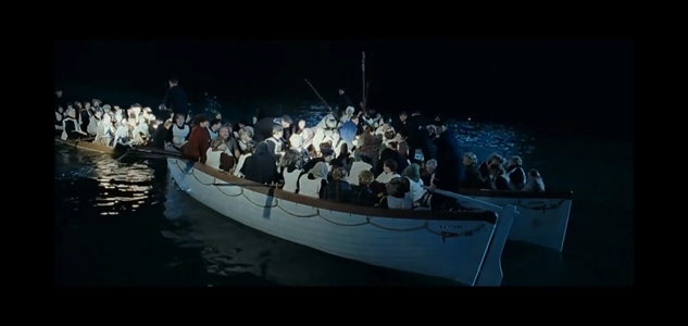 Titanic Lifeboat & Oar Miniature Reference Model