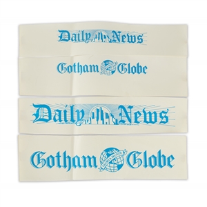 Newspaper Labels from Batman Returns