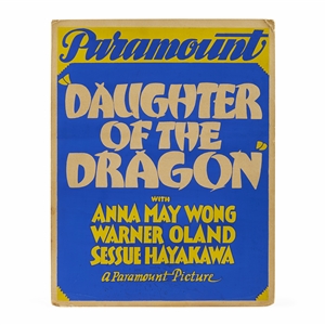 Anna May Wong Daughter of the Dragon Poster