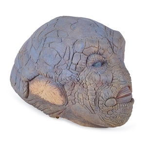Alien Drac Creature Head Prop from Enemy Mine