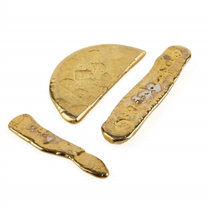 One-Eyed Willy 3 Ingot Props from The Goonies