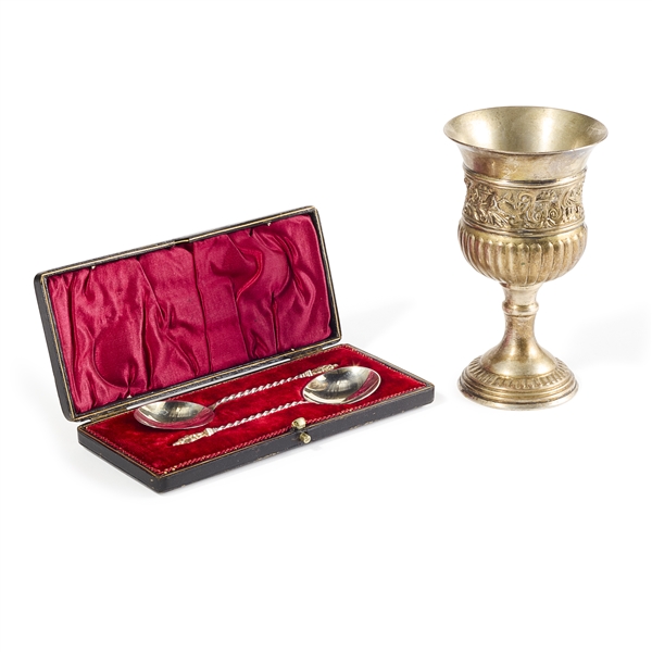 One-Eyed Willy Goblet and Spoons from The Goonies