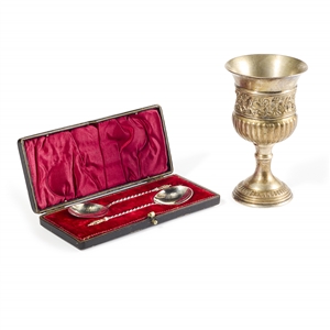 One-Eyed Willy Goblet and Spoons from The Goonies
