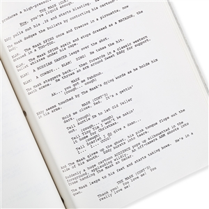 Fourth Draft Screenplay for The Mask