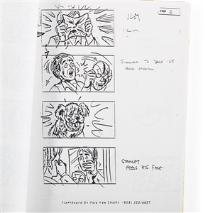 Set of 150+ Storyboards for The Mask