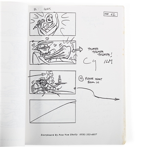 Set of 150+ Storyboards for The Mask