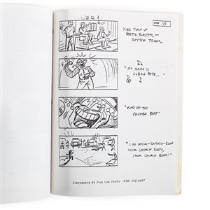 Set of 150+ Storyboards for The Mask