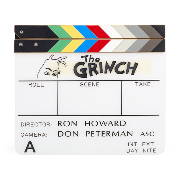 Clapperboard from How the Grinch Stole Christmas