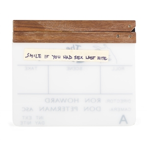Clapperboard from How the Grinch Stole Christmas