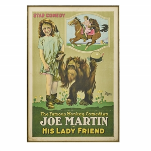 Joe Martin Vintage Poster from His Lady Friend