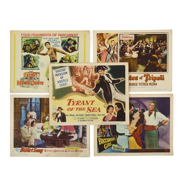 25 Pirate Themed Lobby Cards