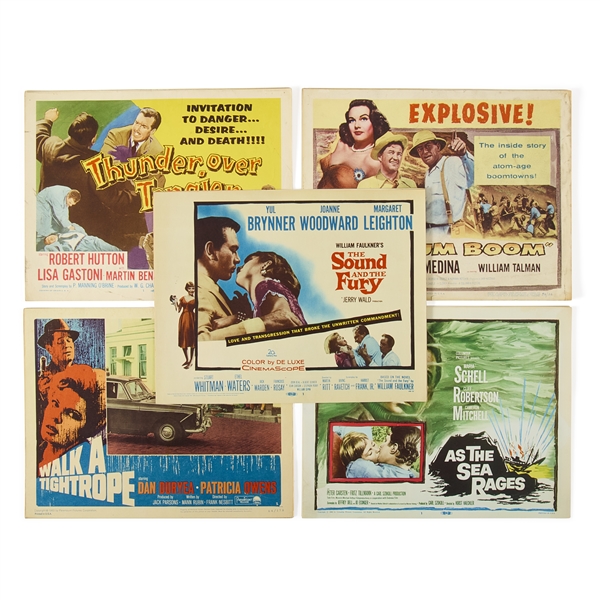 60+Dramatic Film Lobby Cards Collection