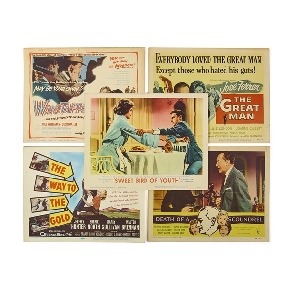 60 Mystery Thriller Lobby Cards Collection