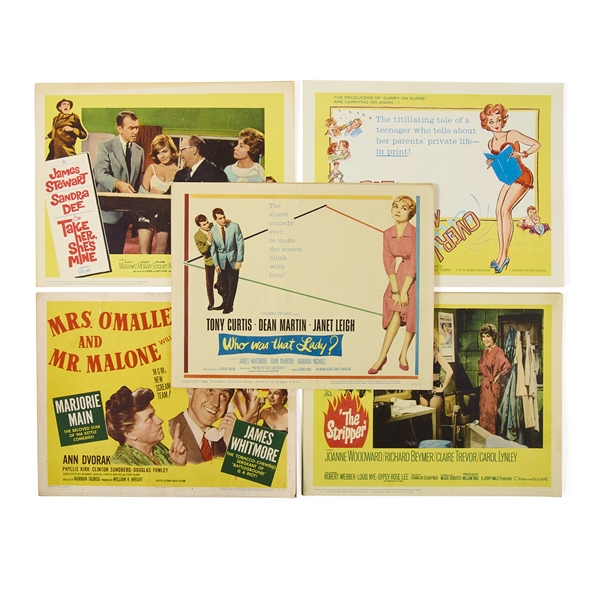 60 Romantic Comedy Lobby Cards Collection