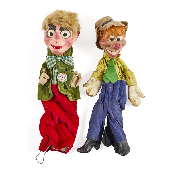 Walton & ORourke (2) "Funny Boys" Hand Puppets.