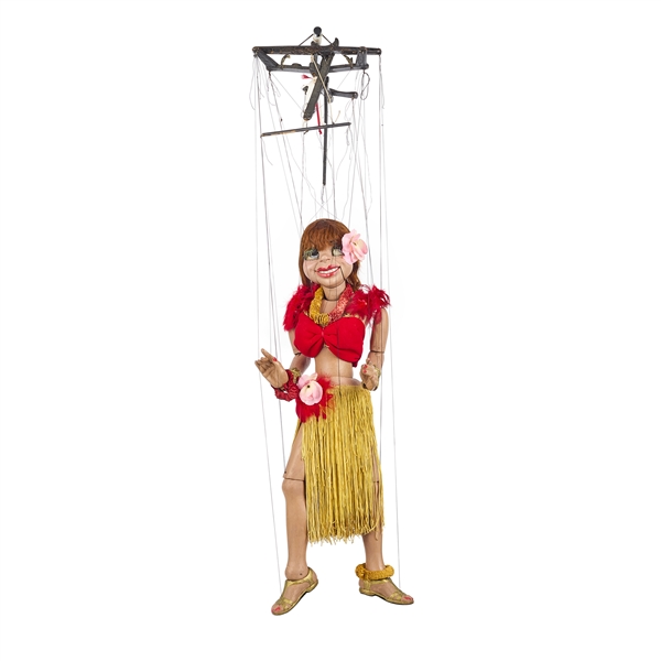 Walton & ORourke "Hula Girl" Marionette.