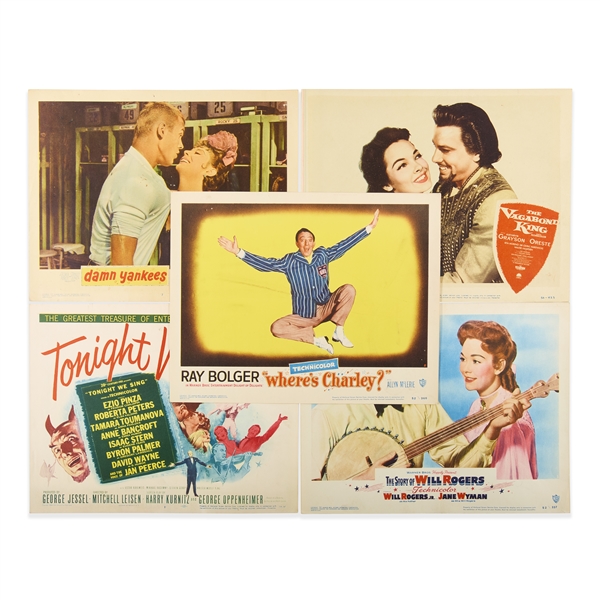 Collection of (50) Movie Musical Lobby Cards.