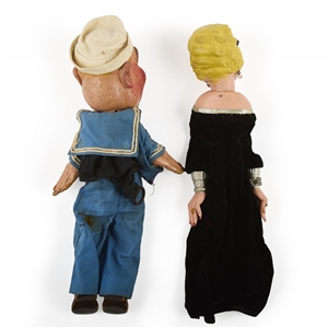 Walton & O'Rourke “Bombshell & Sailor Hand Puppets.