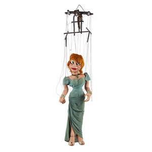 Walton & ORourke “Red Headed Beauty" Marionette.