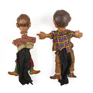 Walton & O'Rourke “Schnozz & Vaudeville Hand Puppets