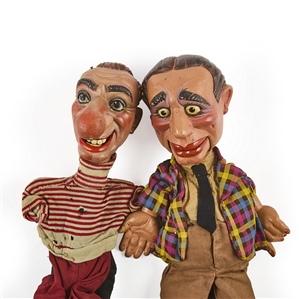 Walton & O'Rourke “Schnozz & Vaudeville Hand Puppets