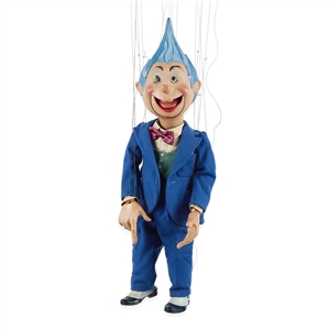 Walton & O'Rourke “Blue Flame Male Marionette.