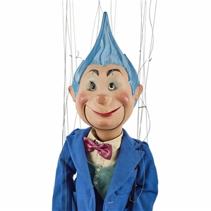 Walton & O'Rourke “Blue Flame Male Marionette.