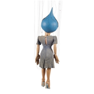 Walton & O'Rourke “Blue Flame Female Marionette.