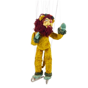 Walton & O'Rourke “Ice Skating Lion Marionette.