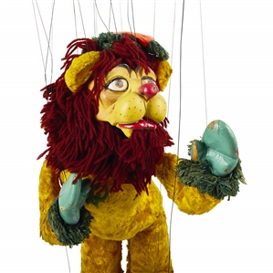 Walton & O'Rourke “Ice Skating Lion Marionette.