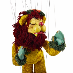 Walton & O'Rourke “Ice Skating Lion Marionette.