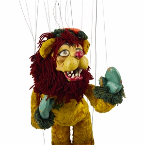 Walton & O'Rourke “Ice Skating Lion Marionette.