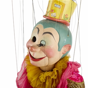 Walton & O'Rourke “Lid-Flipping Clown Marionette