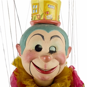 Walton & O'Rourke “Lid-Flipping Clown Marionette