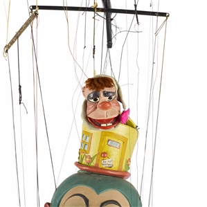 Walton & O'Rourke “Lid-Flipping Clown Marionette