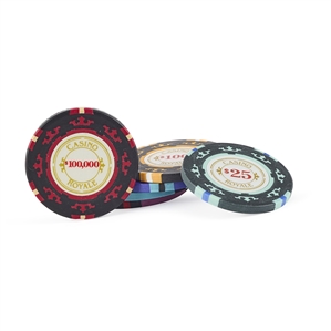 James Bond (6) Poker Chips from Casino Royale