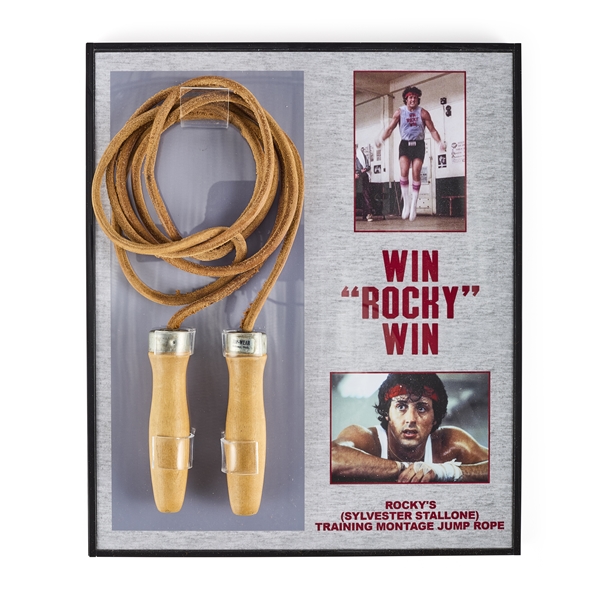 Sylvester Stallone Rocky Jump Rope from Rocky II