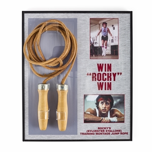 Sylvester Stallone Rocky Jump Rope from Rocky II