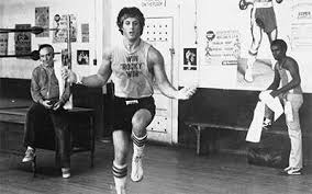 Sylvester Stallone Rocky Jump Rope from Rocky II