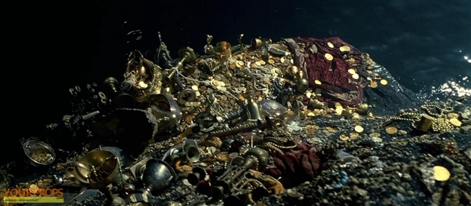 6 Treasure Coins from Pirates of the Caribbean