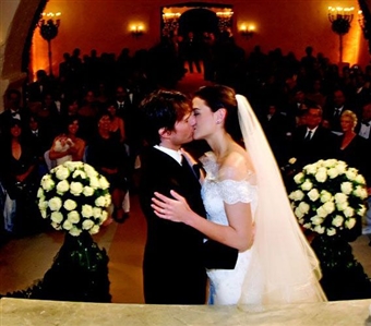 Tom Cruise and Katie Holmes Wedding Invitation