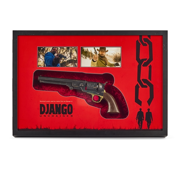 Jamie Foxx Django Unchained Stunt Pistol Prop