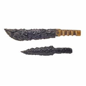 Pair of Dragonglass Weapons from Game of Thrones