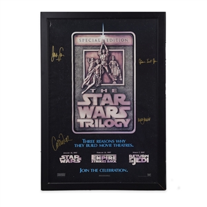 Cast-Signed Star Wars Special Edition Poster