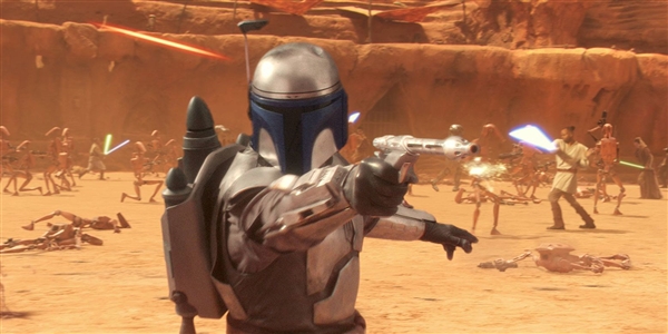 Jango Fett Westar-34 Attack of the Clones Blaster