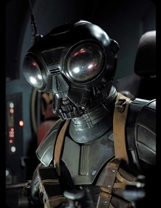 Zero Animatronic Head from The Mandalorian