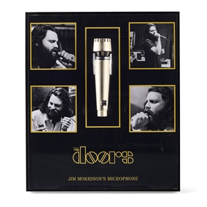 Jim Morrison The Doors Stage Used Microphone.