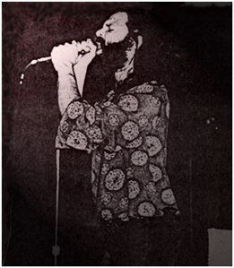 Jim Morrison The Doors 1969 Gran Forum Stage Used Microphone